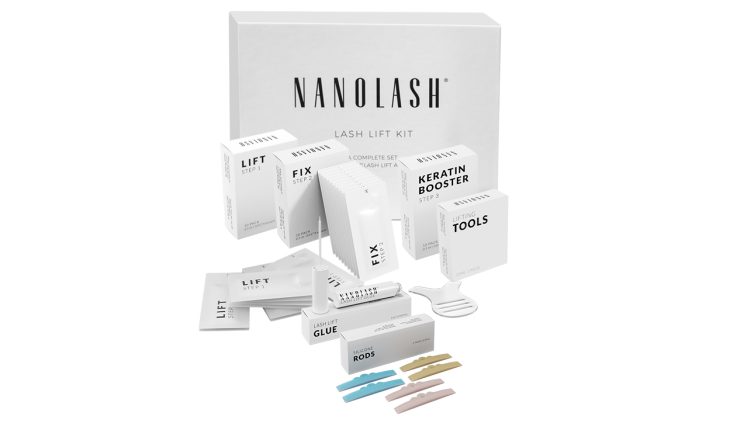 Få et nyt look med et lash lift- og laminerings-kit fra Nanolash!