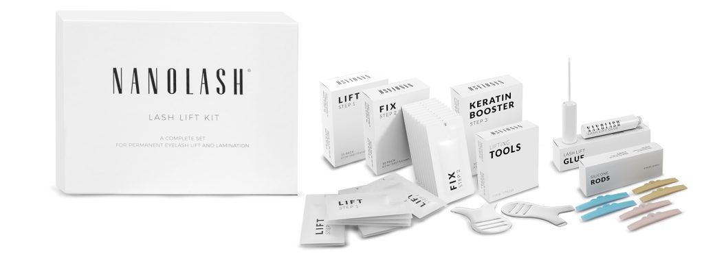 Nanolash Lash Lift Kit - at ændre blikket fuldstændigt