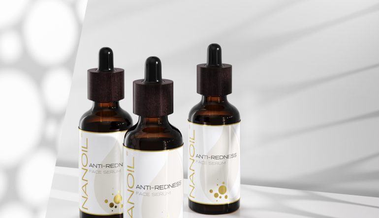 bedste anti-rødme ansigtsserum Nanoil