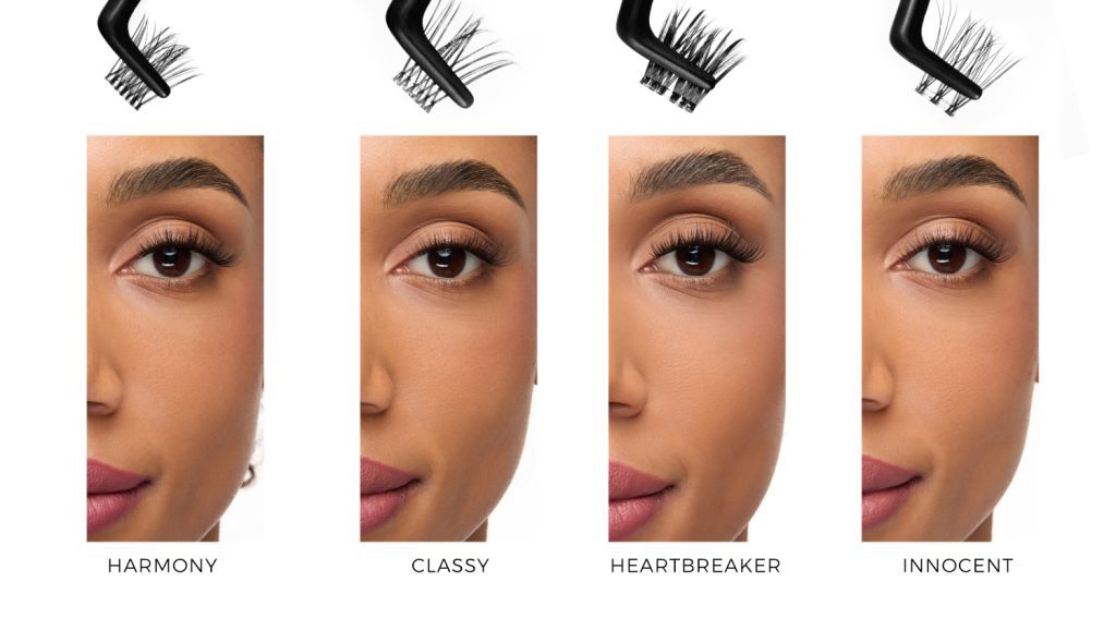 Falske øjenvipper uden lim nanolash