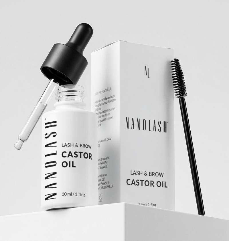 ricinus castor oil nanolash